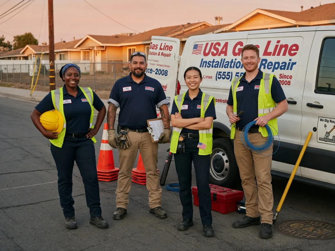 Gas Line Installation company in Saint Benedict, LA
